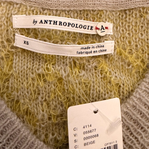 NWT Anthropologies Lucila Sweater XS - Picture 2 of 5